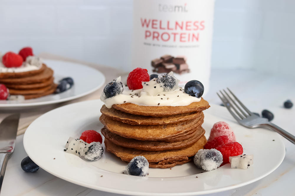 6 ingredient protein pancakes